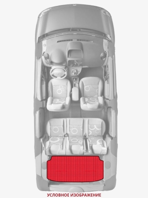 ЭВА коврики «Queen Lux» багажник для Hyundai Stellar